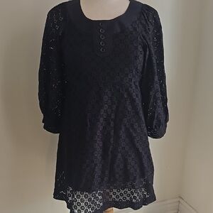 Chic Black Lace H&M Dress